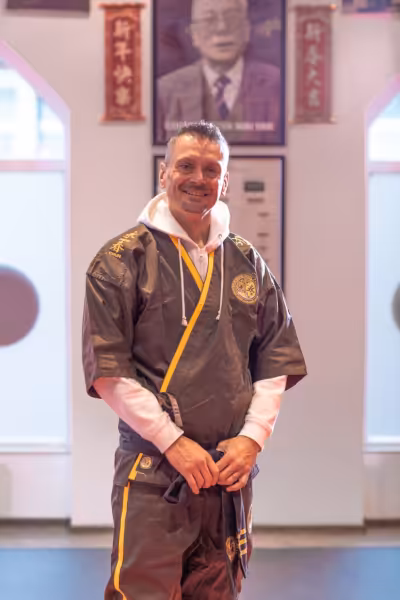 Meister Thorsten Engels Leiter der Weng Chun Schule Shaolin-Sonneberg